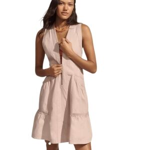 Anthropologie Blush Pink Sleeveless Mini Dress